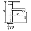 တစ်ခုတည်းသောအအေး faucet brass brass garden tap ကိုအိမ်အတွက်